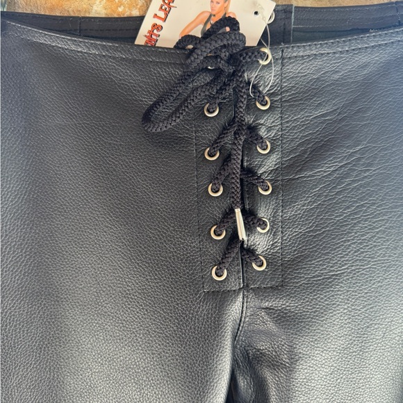 Elegant Moments Leather Pants M - Picture 4 of 8
